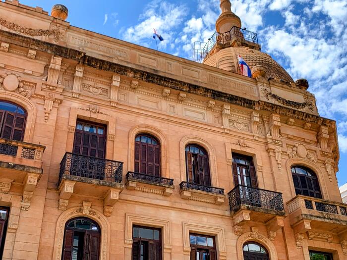 20世紀初頭に建てられた歴史的建物だが、2023年に修復作業