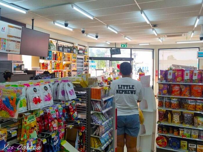 タイのコンビニ店内