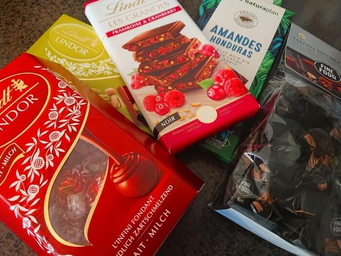今年の日本帰省前に購入したチョコレートたち