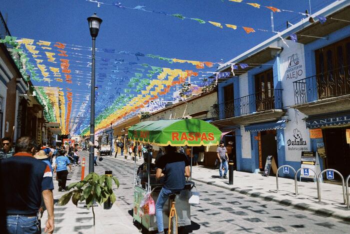 オアハカの街並み