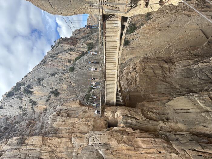 カミニート・デル・レイを家族とともに歩く