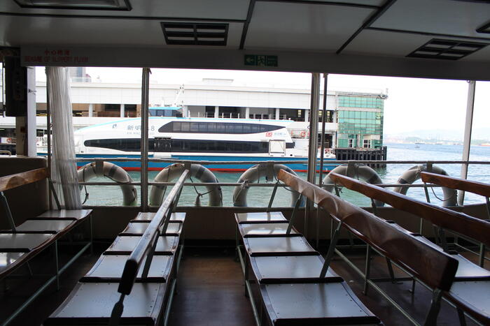 フェリーから見える景色