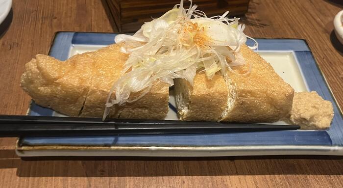 大きな三角油揚げ