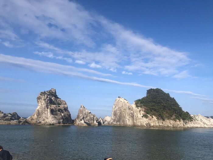 岩手県宮古市にある「浄土ヶ浜」