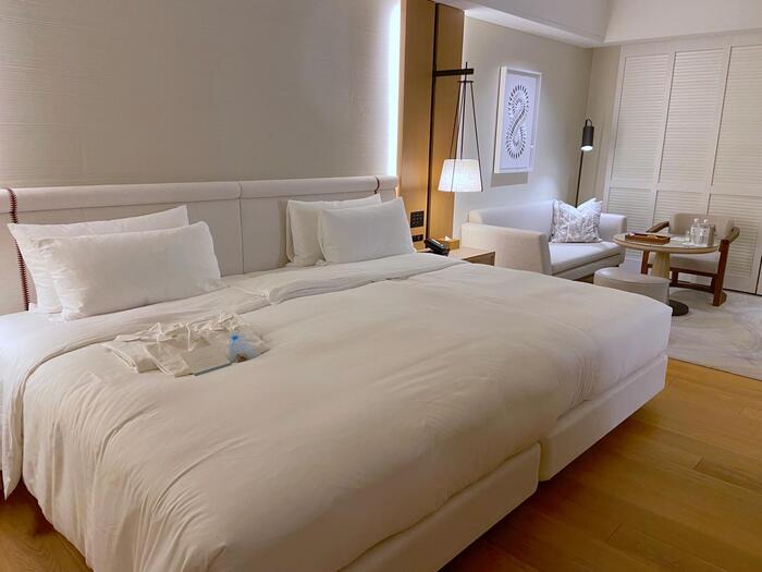 ベッドメイキングと一緒に素敵な贈り物も