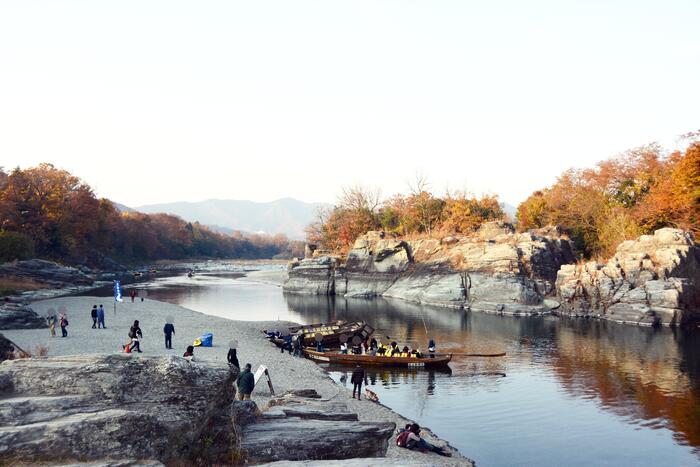岩畳の長瀞ラインくだり