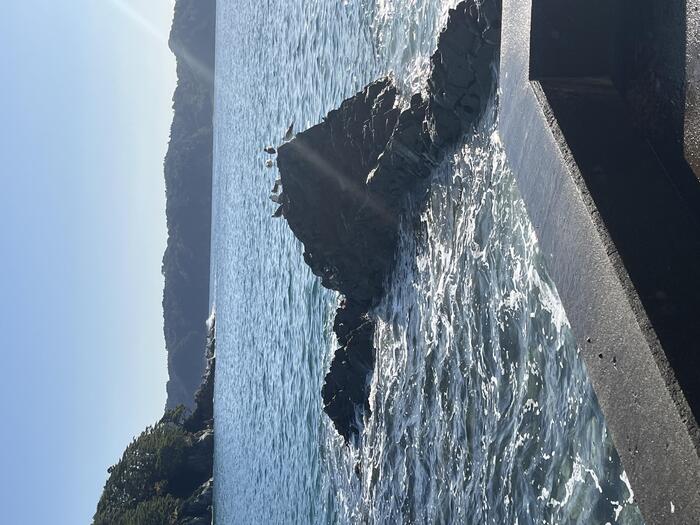 浄土が浜の散策路