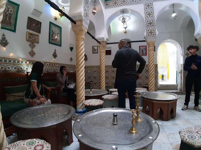 ＜DAR EL BARAKAの店内＞