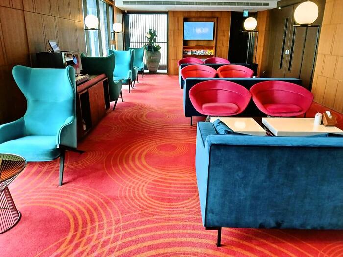 ゆったりとしたラウンジ