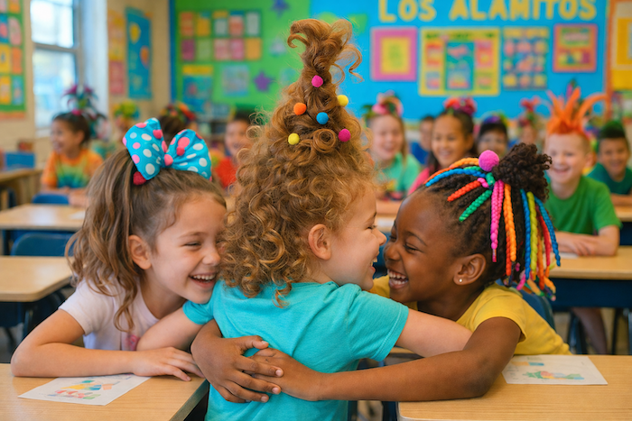 自己表現が輝くカルチャー「クレイジーヘア・デー」