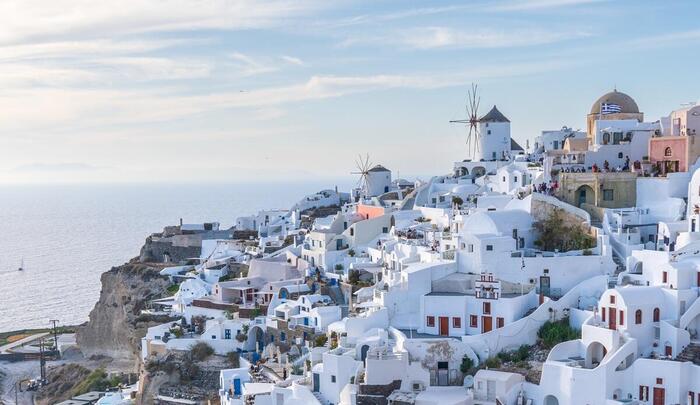 ギリシャのサントリーニ島