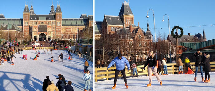 スケートリンク・ミュージアム広場