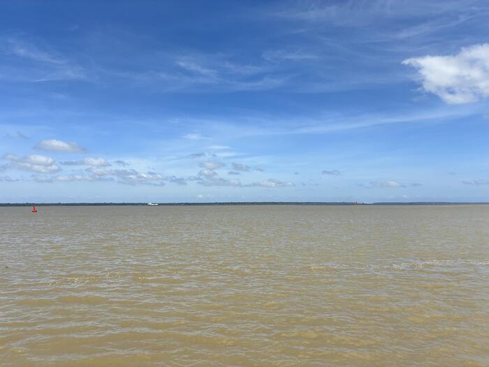 ブラジル　ベレン　海　