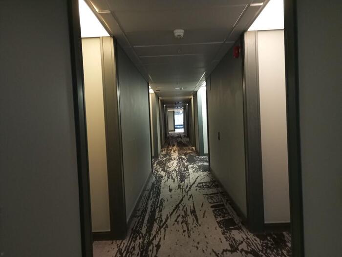 北欧デザイン好きにはたまらない素敵空間　ホテルの通路