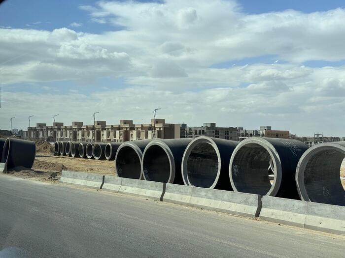 エジプト　カイロ郊外