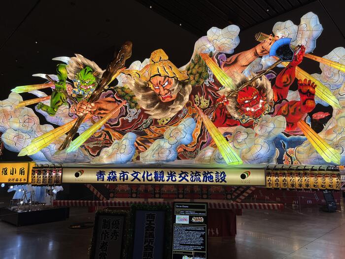 ねぶたの家 ワ・ラッセ　展示　ねぶた大賞