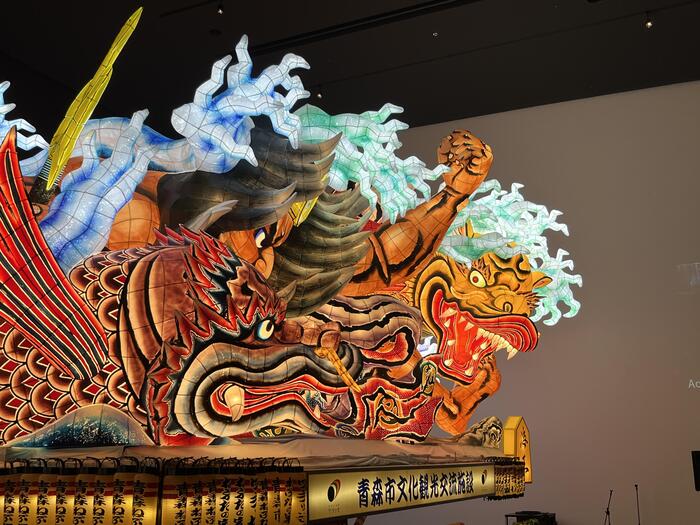 ねぶたの家 ワ・ラッセ　展示