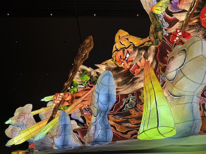 ねぶたの家 ワ・ラッセ　展示