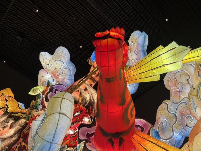 ねぶたの家 ワ・ラッセ　展示　青森