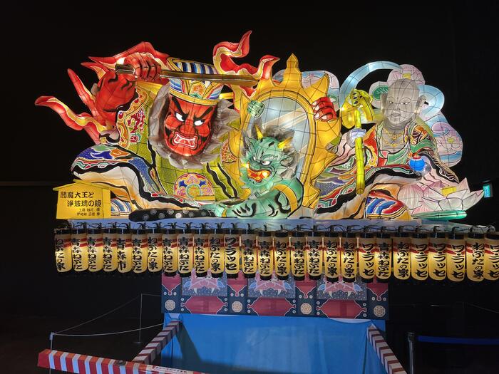 ねぶたの家 ワ・ラッセ　展示　青森