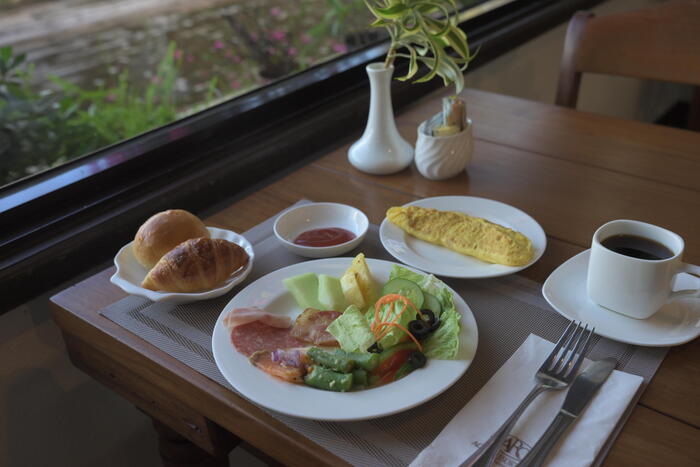 新鮮な野菜やフルーツなども安心して食べられた