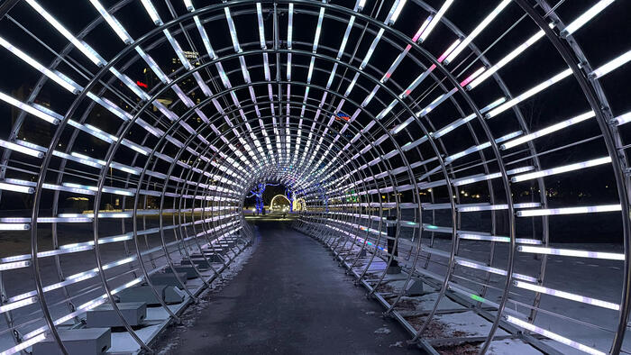 ＜Radiantという体感型オーナメント＞