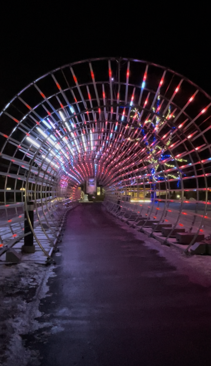 ＜Radiant 光と音のトンネル＞