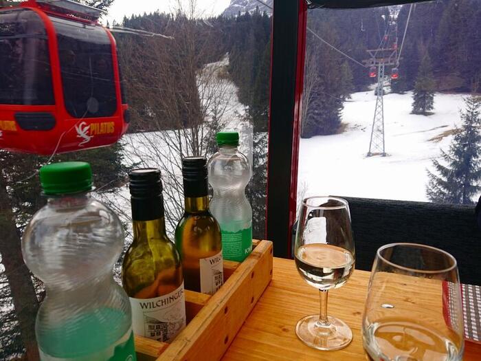 これからゴンドラで中間駅へＧｏ！