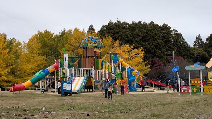 わいわい広場は子ども達に大人気