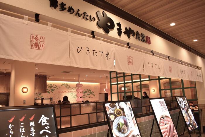 博多めんたいやまや食堂