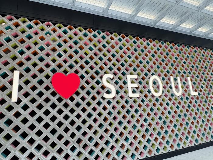 韓国　ソウル　オブジェ