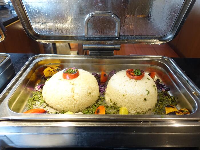 エジプト　ナイル川　クルーズ　アスワン　ルクソール　セミラミスⅢ　昼食