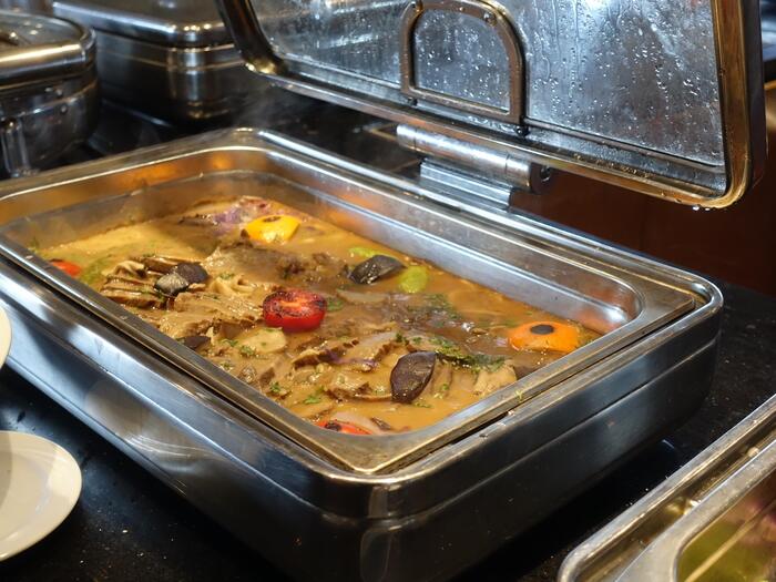 エジプト　ナイル川　クルーズ　アスワン　ルクソール　セミラミスⅢ　昼食