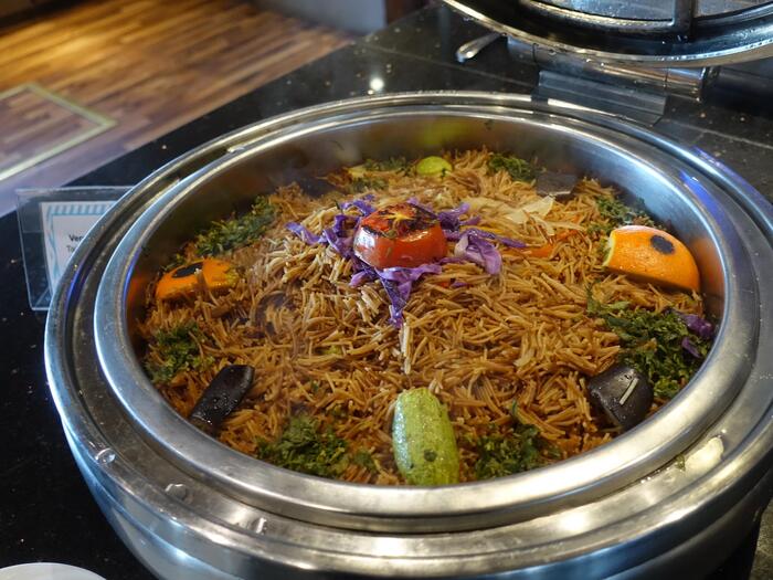 エジプト　ナイル川　クルーズ　アスワン　ルクソール　セミラミスⅢ　昼食