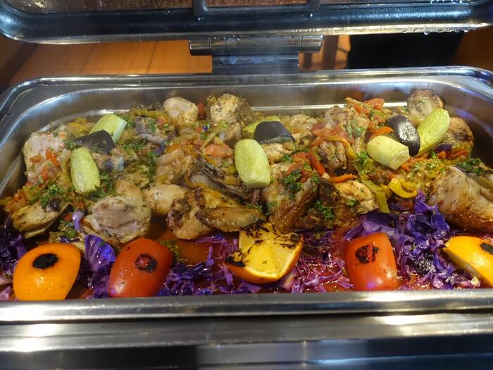 エジプト　ナイル川　クルーズ　アスワン　ルクソール　セミラミスⅢ　昼食