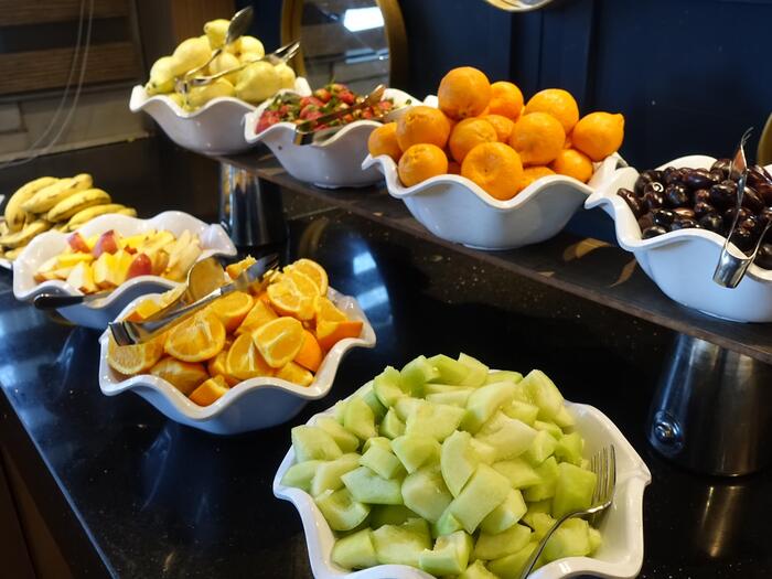 エジプト　ナイル川　クルーズ　アスワン　ルクソール　セミラミスⅢ　昼食