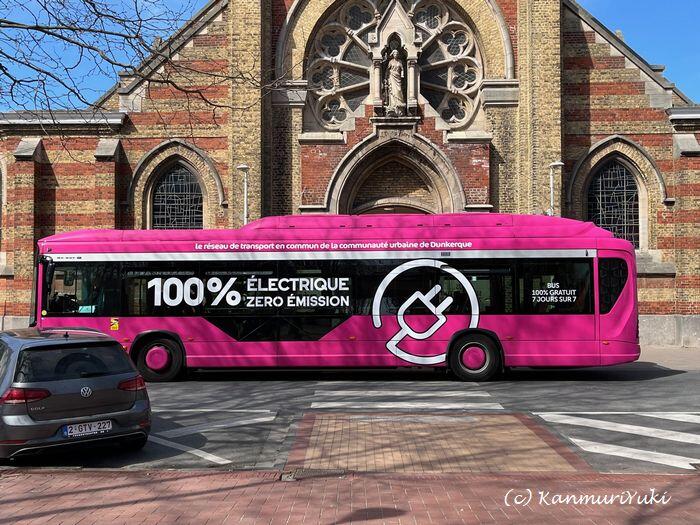 ダンケルクの公共交通はバス