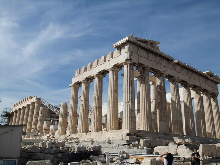 ギリシャ旅行　パルテノン神殿