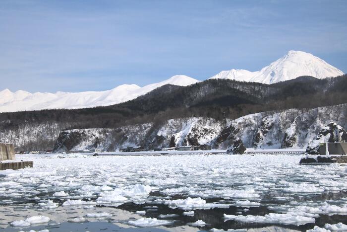 命を育む大自然の奇跡。知床の流氷