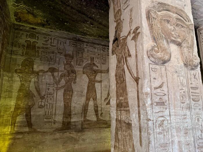 エジプト　アブ・シンベル　アブ・シンベル大神殿　アブ・シンベル小神殿