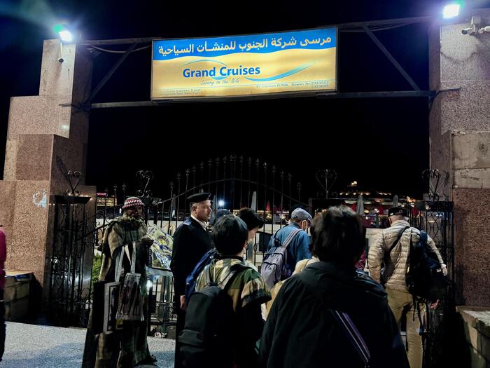 エジプト　アスワン　ルクソール　クルーズ船　セミラミスⅢ