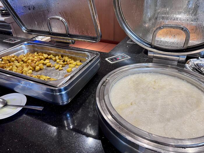 エジプト　ナイル川　クルーズ　アスワン　ルクソール　セミラミスⅢ　朝食