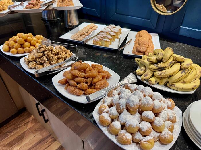 エジプト　ナイル川　クルーズ　アスワン　ルクソール　セミラミスⅢ　夕食
