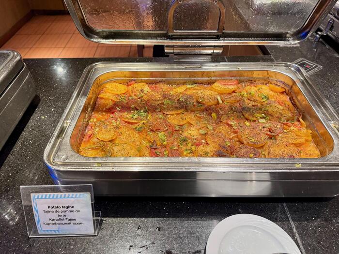 エジプト　ナイル川　クルーズ　アスワン　ルクソール　セミラミスⅢ　夕食