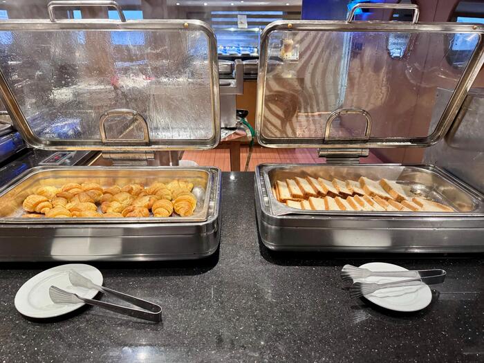 エジプト　ルクソール　セミラミスⅢ　アスワン　ルクソール　朝食