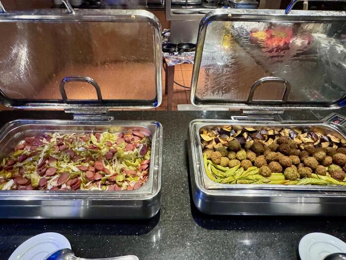 エジプト　ルクソール　セミラミスⅢ　アスワン　ルクソール　朝食