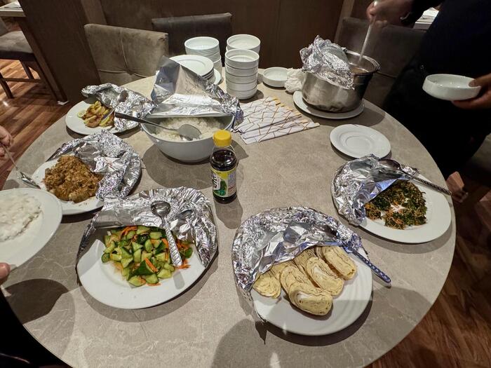 エジプト　阪急交通社　トラピックス　ツアー　セミラミスⅢ　ルクソール　朝食