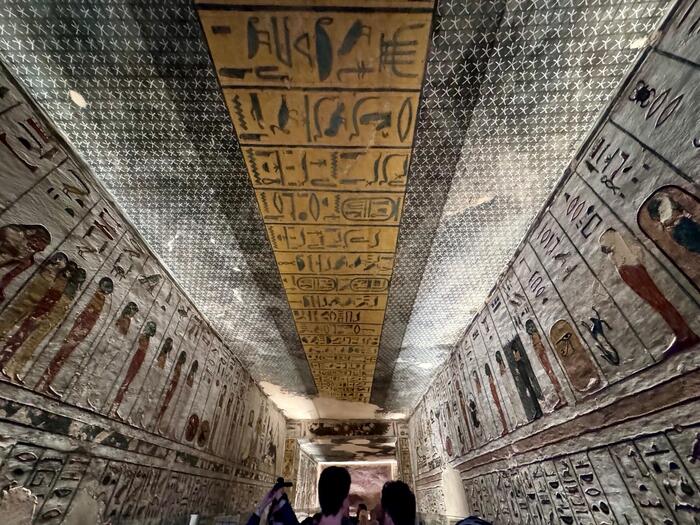 エジプト　ルクソール　ナイル川西岸　王家の谷