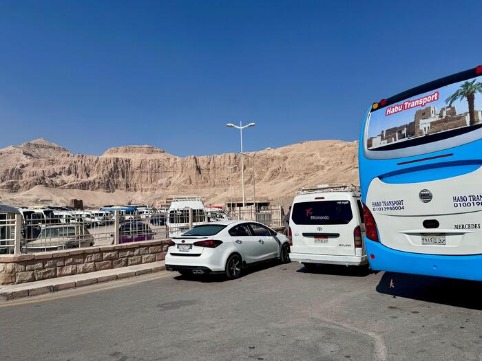 エジプト　阪急交通社　トラピックス　ツアー　セミラミスⅢ　ルクソール　ハトシェプスト女王葬祭殿