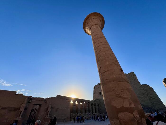 エジプト　ルクソール　ナイル川東岸　カルナック神殿